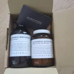 MARKS&WEB ハーバルボディソープ＆バスソルトセットのサムネイル