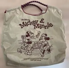 Disney Mickey & Minnie ボールアンドチェーン　エコバッグ