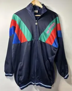 80年代 adidas アディダス トラックジャケット ジャージ 万国タグ 古着