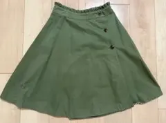 OLIVE des OLIVE カーキ ロングスカートのサムネイル