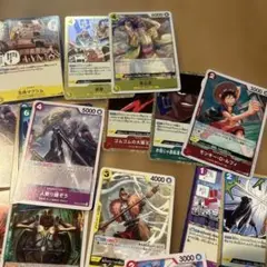 ワンピース カード　引退品　まとめ売り