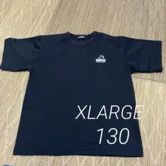 く*ぅ様 ☆XLARGE☆ブラック Tシャツ 130サイズ　メッシュ