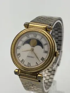 SEIKO レディース 腕時計 ムーンフェイズ 7424-6000 クォーツ - メルカリ