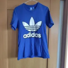 アディダスオリジナル ブルー MサイズTシャツのサムネイル