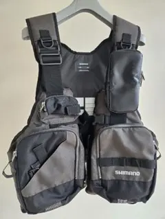 SHIMANO フィッシングベスト VF-029U グレー - メルカリ