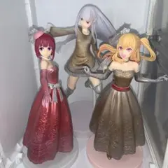 美少女フィギュア3体セット　リペイント
