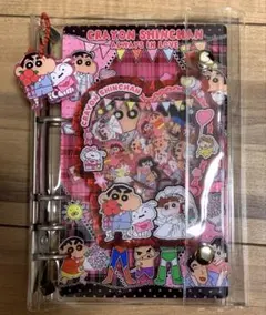 A6 アクリル　シャカシャカノート　シール帳　透明カバー付き