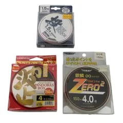 PEライン ダイワ サーフセンサー TORAY フロート 釣り糸 3点セットのサムネイル