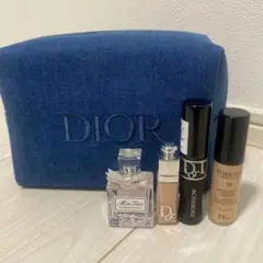 Dior数量限定デニムポーチミニコスメセット新品未使用