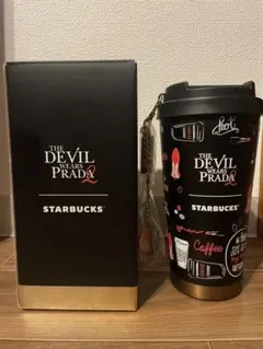 Starbucksスタバ プラダを着た悪魔2 マグカップ ブラック 黒 - メルカリ