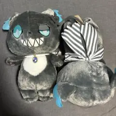 ツイステ グリム メガジャンボぬいぐるみ メガジャンボ寝そべりぬいぐるみ セット