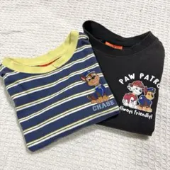 【100cm】 パウパトロール Tシャツ2点セット