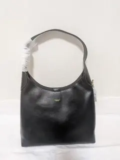 新品未使用COACHブラックレザーハンドバッグ