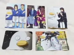 桂小太郎　高杉晋助　銀魂　イラストカード　5枚セット エリザベス