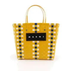 新品 ♡ マルニ ピクニックバッグ ミニ イエロー マルニカフェ MARNI FLOWER CAFE PICNIC BAG MINI（マルニフラワーカフェ ピクニック