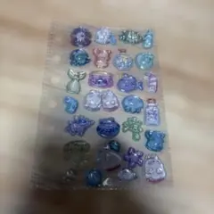 ぷっくりシール　海　おすそ分け　シール交換