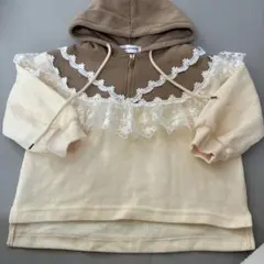 otona de kodomo フリル付きトレーナー