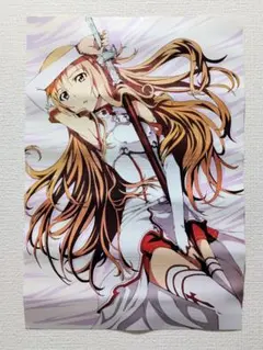 ソードアート・オンライン オーディナルスケール 非売品ポスター【ユナ