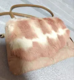 フェイクファーショルダーバッグ