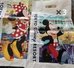 東京ディズニーリゾート ショッピングバッグ 大✖︎1 小✖︎3