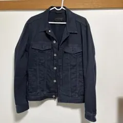 nano・universe ダークブルー デニムジャケット