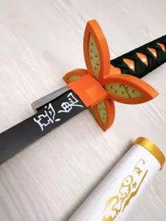 【未使用品】鬼滅の刃 胡蝶しのぶ 日輪刀 模造刀 コスプレ 小道具