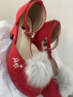ALGY ファー付きパンプスのサムネイル