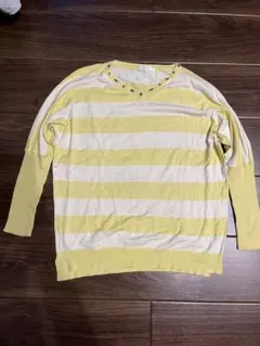 ★grove グローブ　レディース　ストライプニット　Mサイズ★