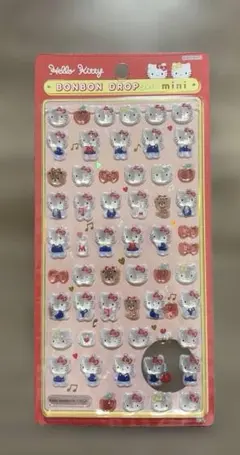 【正規品】ボンボンドロップシールミニ　サンリオ ⭐︎ハローキティ（あか）