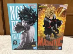 【未開封プライズフィギュア】 ヒロアカ 緑谷出久 爆豪勝己 2種セット