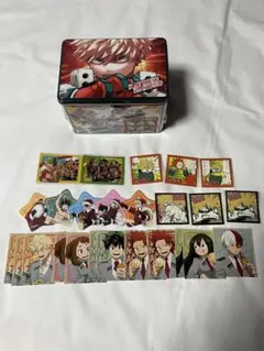 僕のヒーローアカデミア 爆豪勝己 缶ケース　ステッカー