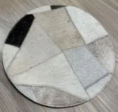 boconcept ボーコンセプト 玄関マット レザー Φ40cm