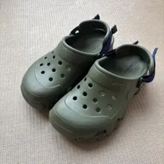 Crocs クロックス オフロード　 サンダル カーキ　23センチ