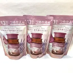 アーユルタイム　ハピネスデイ　つめかえ用　3袋セット　バスソルト