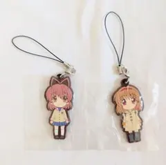 かぎなど ラバーストラップ CLANNAD 古河渚 Kanon 月宮あゆ