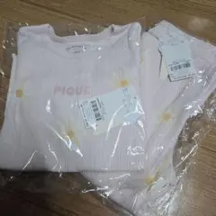 新品タグ付き　ジェラートピケ　GELATOPIQUEフラワー柄100-110cm