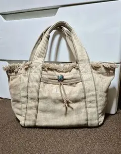 【ローカルモーション】コーデュロイ　アロハ　バッグ