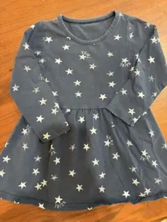 x-girl first stage 2T 90cm 星柄ワンピース トップスのサムネイル