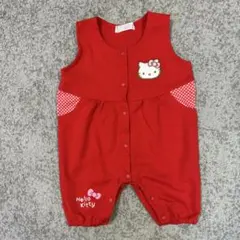 ハローキティ　ロンパース　80 レトロ
