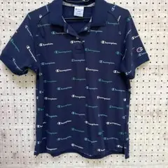 Champion ネイビー ポロシャツ