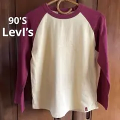 美品★90's★LEVI'S★RED TAG★リーバイス★ラグラン★ロンTee