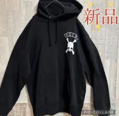 Roen パーカ ロエン スワロフスキー スカル＆クロスボーン ダブル