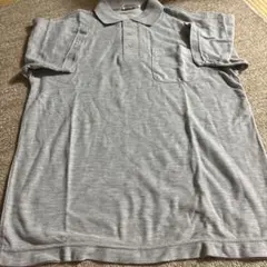 ポロシャツ グレイ色 Mサイズ 新品未使用 半袖