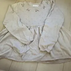 mamaraku さくらんぼ刺繍 ニット 130cm