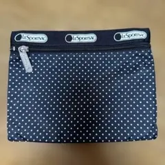 LeSportsac ドットポーチ ブラック