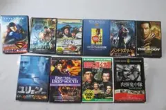 洋画DVD 12本セット｜戦争・歴史・アクション・名作映画まとめ売り