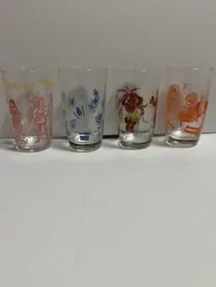 レトロなグラス4個セット