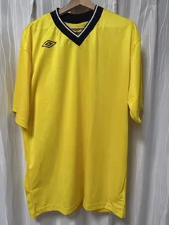 umbro イエロー Vネック Tシャツ 半袖