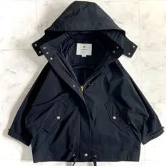 美品 ウールリッチ アノラックマウンテンパーカー ブラック ドルマン XS