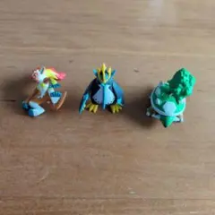 ポケ盛　シンオウ御三家 ゴウカザル、エンペルト、ドダイトス